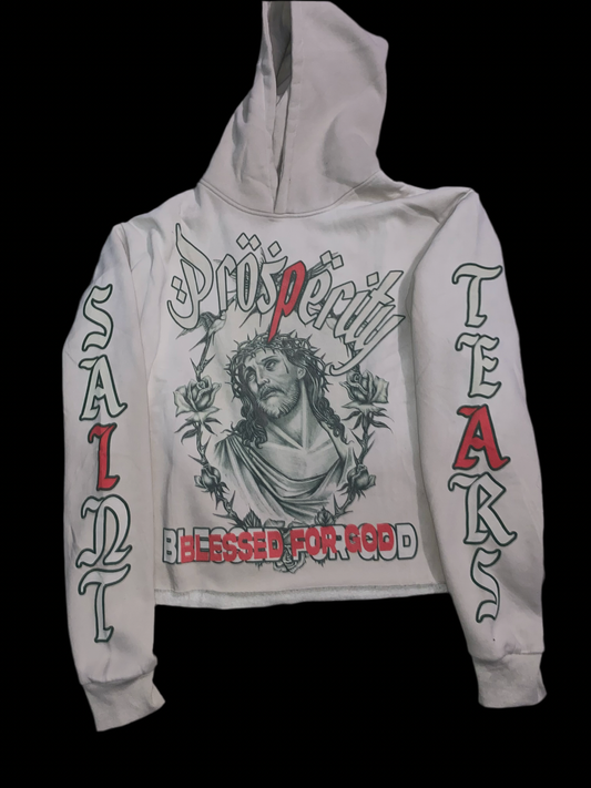 Crème Saint Tears hoodie