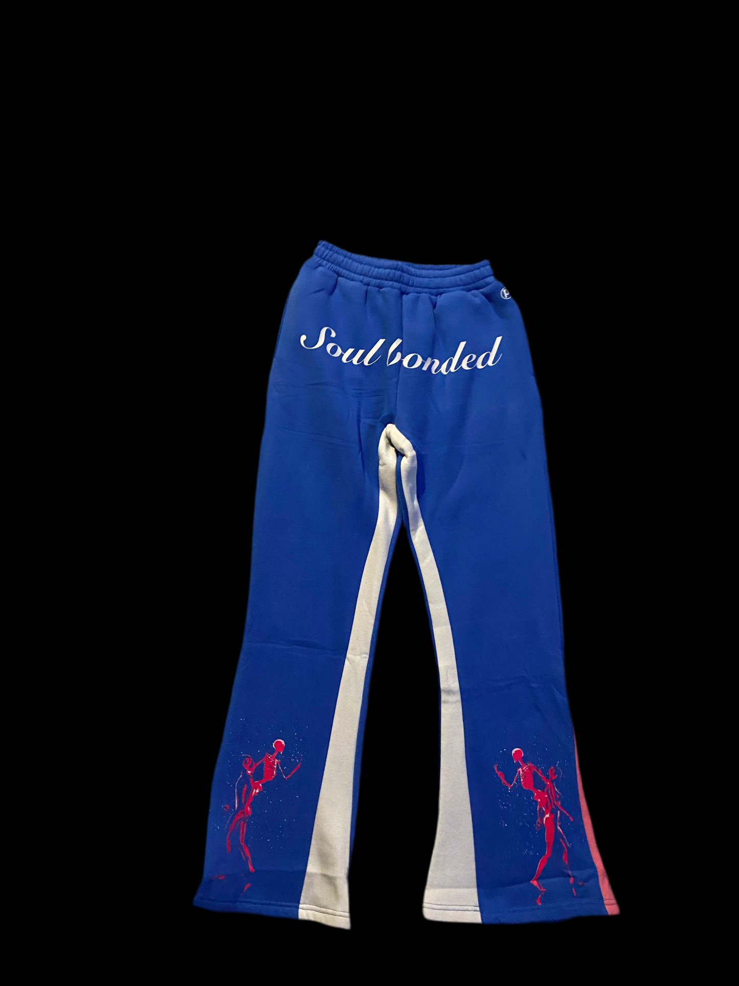 Racer blue sweatspants