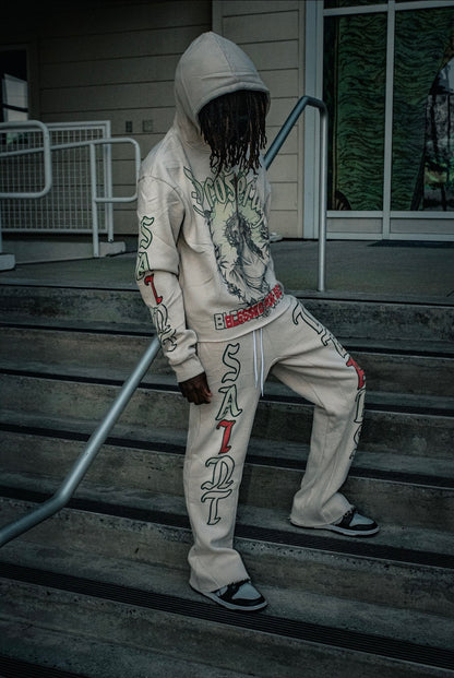 Crème Saint Tears sweatpants